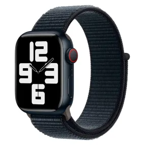 Apple Watch (42/44/SE/45/46/49mm) Lippa Nylon Rem - Mørkegrå