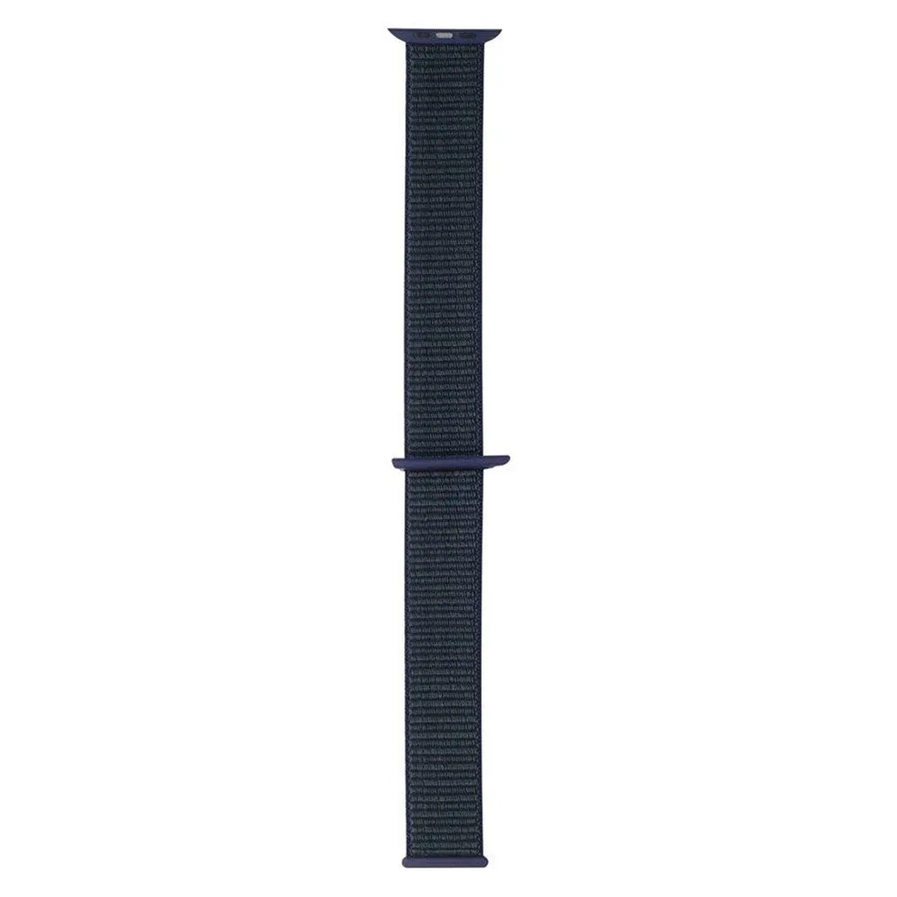 Apple Watch (42/44/SE/45/46/49mm) Lippa Nylon Rem - Mørkegrå
