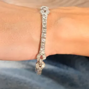 Art deco horse bit bracelet