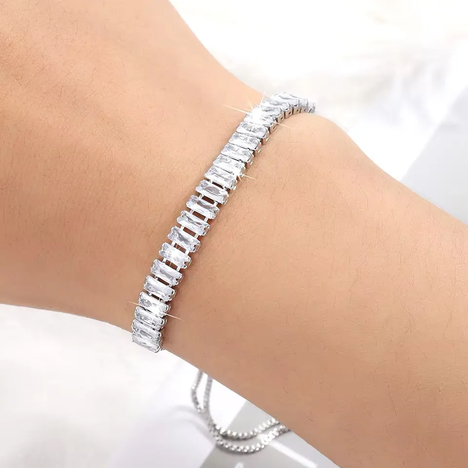 Baguette Bolo Bracelet