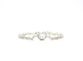 Baroque pearl bracelet