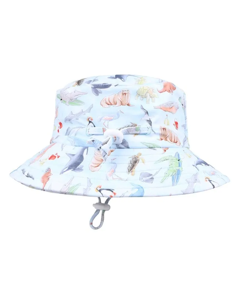 Bebe Marco Print Sun Hat