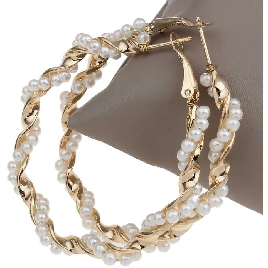 Becca Pearl Hoop