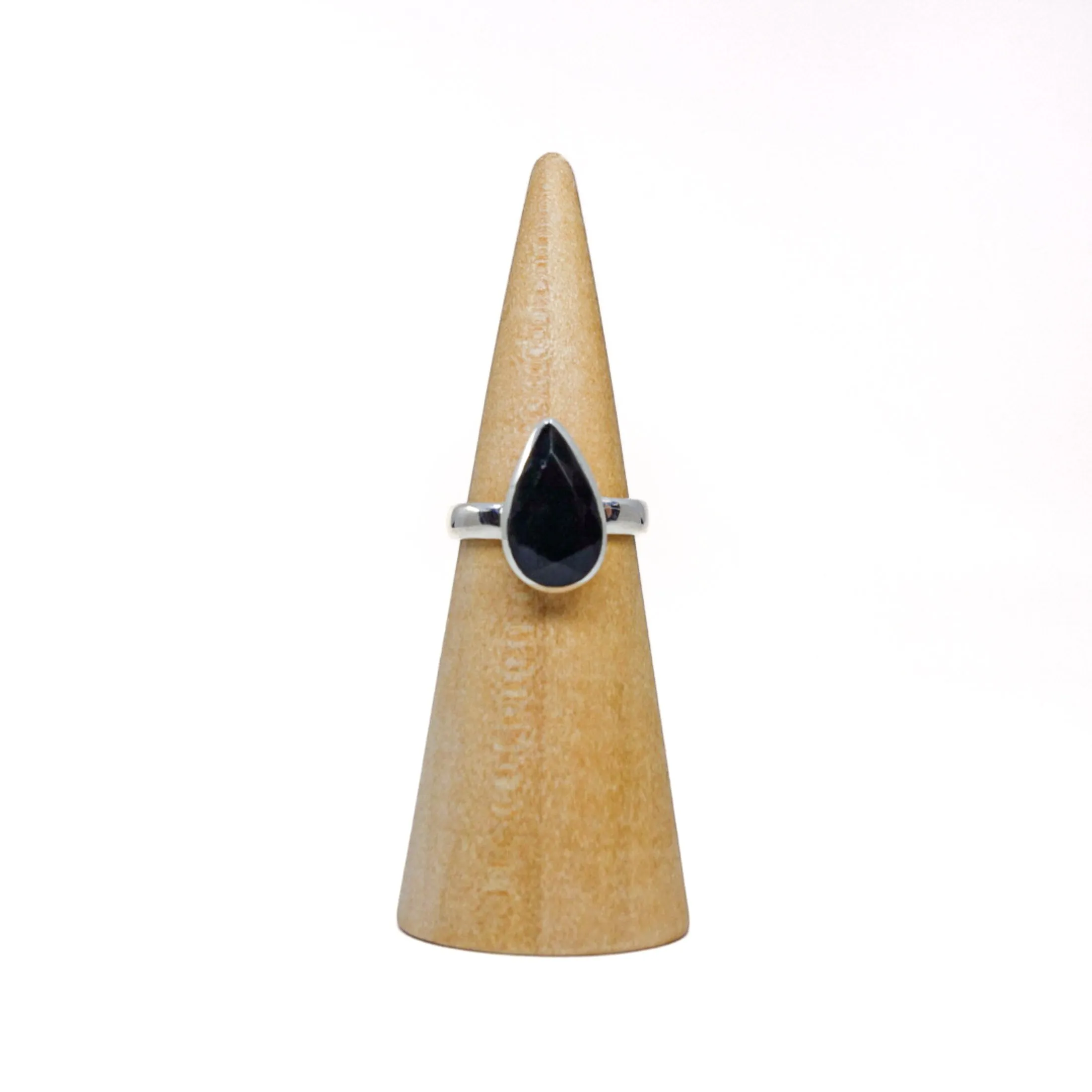 Black Onyx Ring Size 5.5