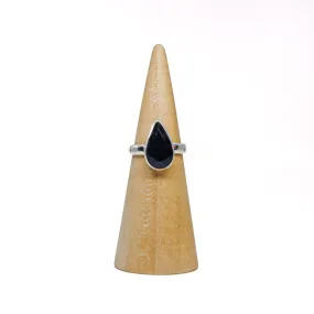 Black Onyx Ring Size 5.5