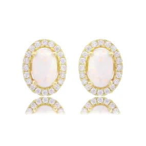 BLACKWATTLE OPAL GLOW EARRINGS