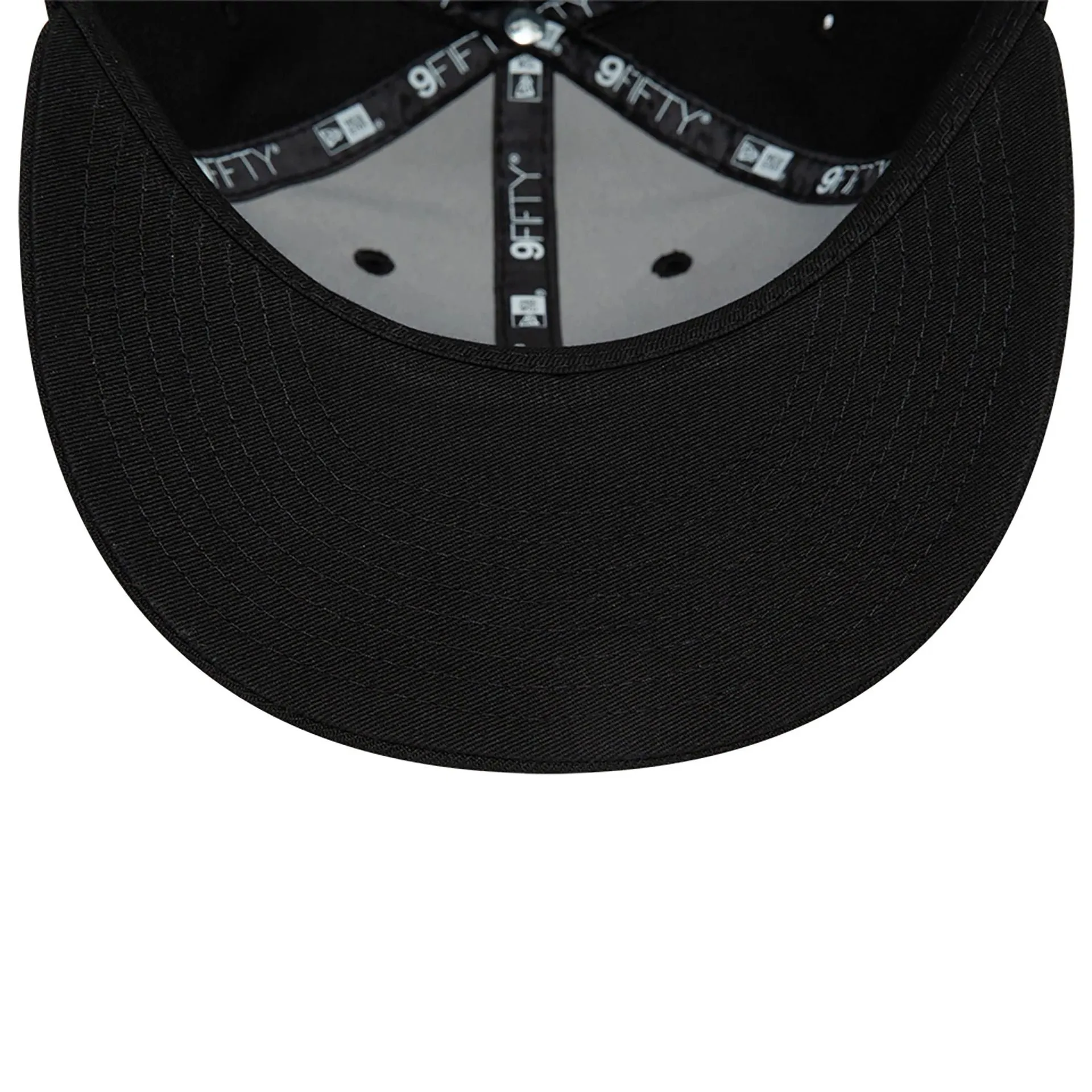 Blank New Era Black Retro Crown 9FIFTY Snapback Cap