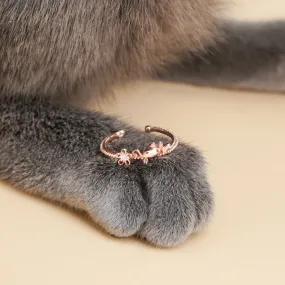 Blooming Cat Ring