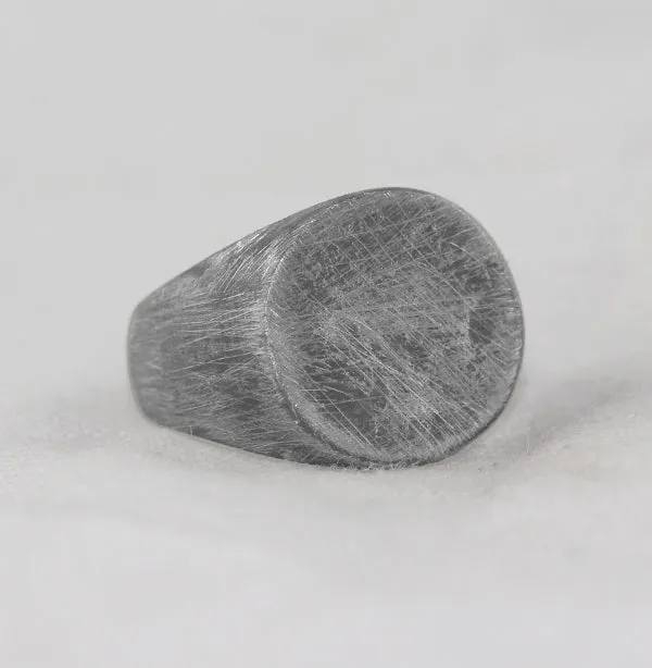 Bold Globe Ring | Roman Numerals