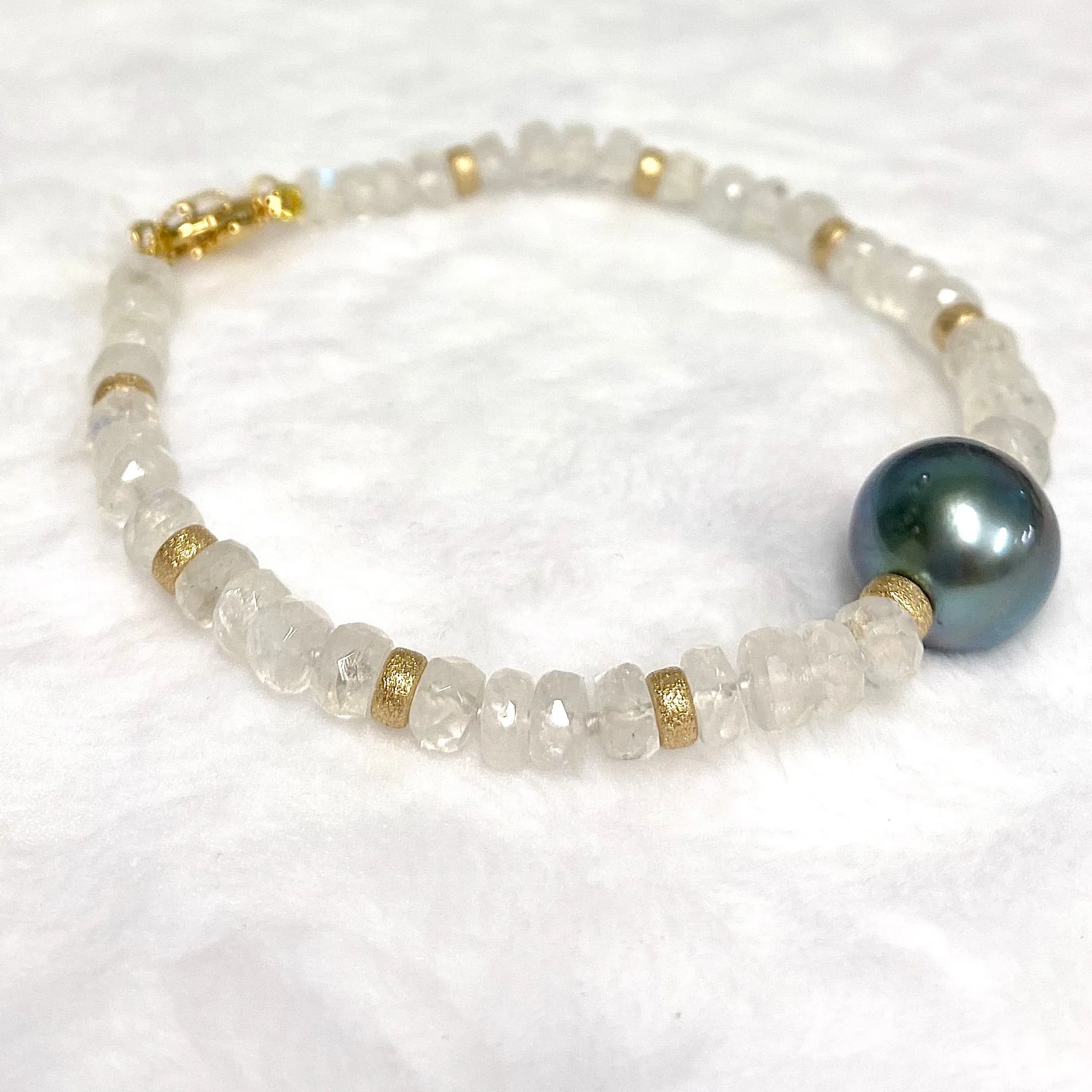 Bracelet MAYRA - moonstone (B497)