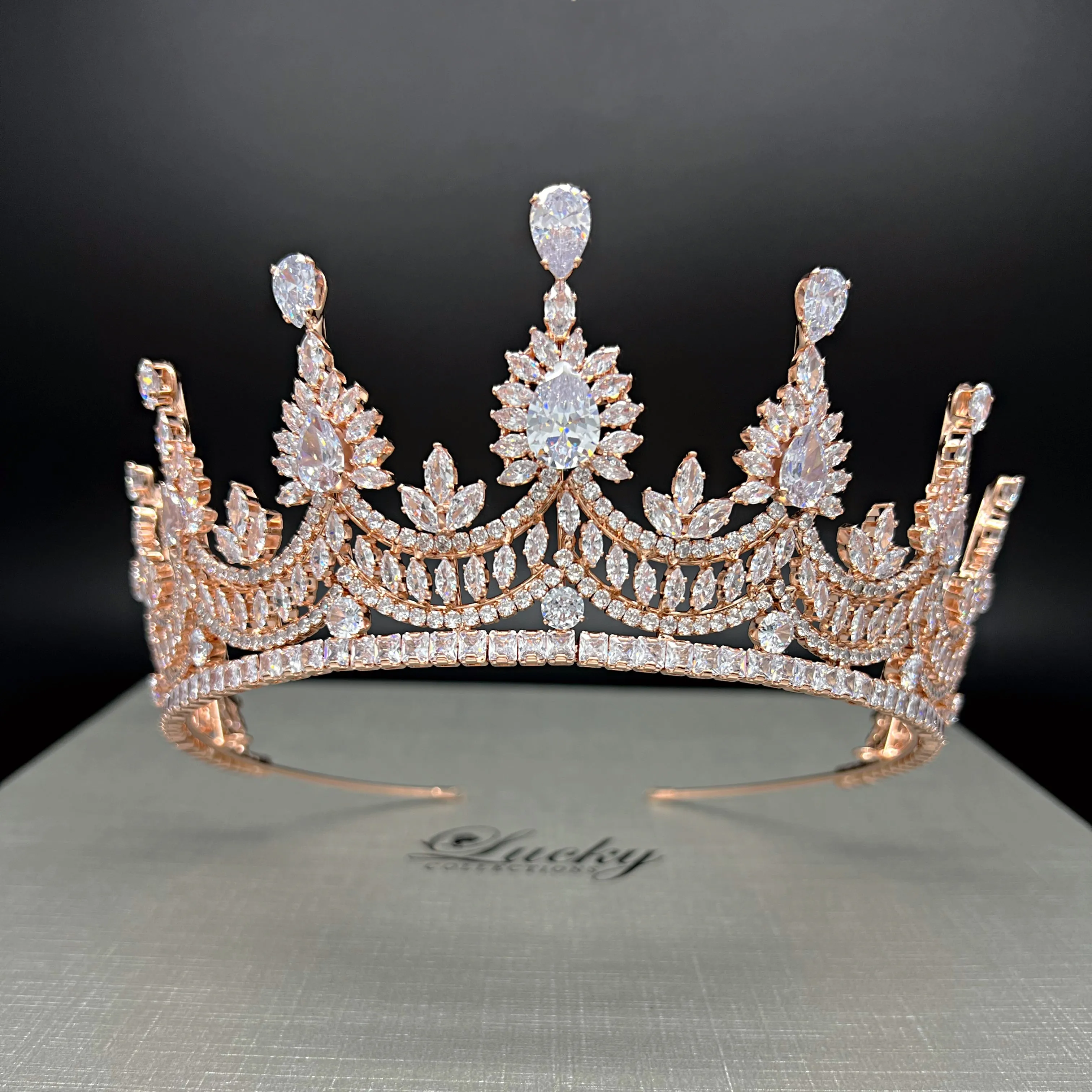 Bridal Tiara , Quince Corona, Quinceanera Tiara, Corona para 15 Anos, Swarovski Crystal Crown