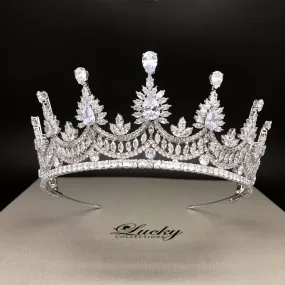Bridal Tiara , Quince Corona, Quinceanera Tiara, Corona para 15 Anos, Swarovski Crystal Crown