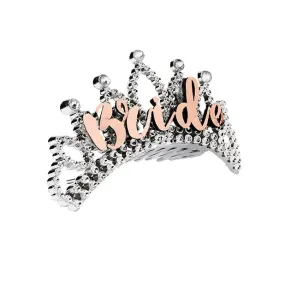 Bride Tiara - Rose Gold