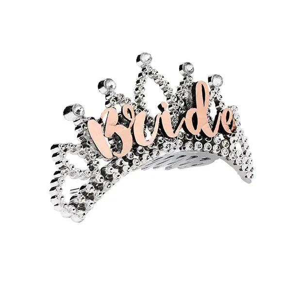 Bride Tiara - Rose Gold