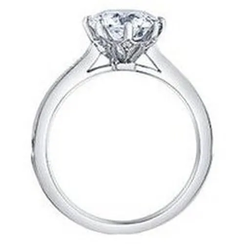 Brilliant cut Solitaire Engagement Ring 2.15 ct