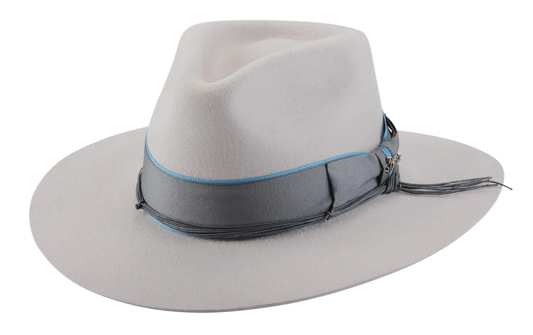 Brittoli Carte Blanche Wool Felt Wide Brim Fedora