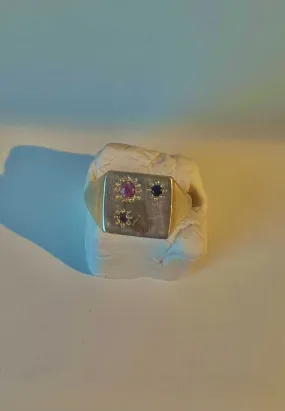 Camille Paloma Walton Square Signet Ring Lullaby I