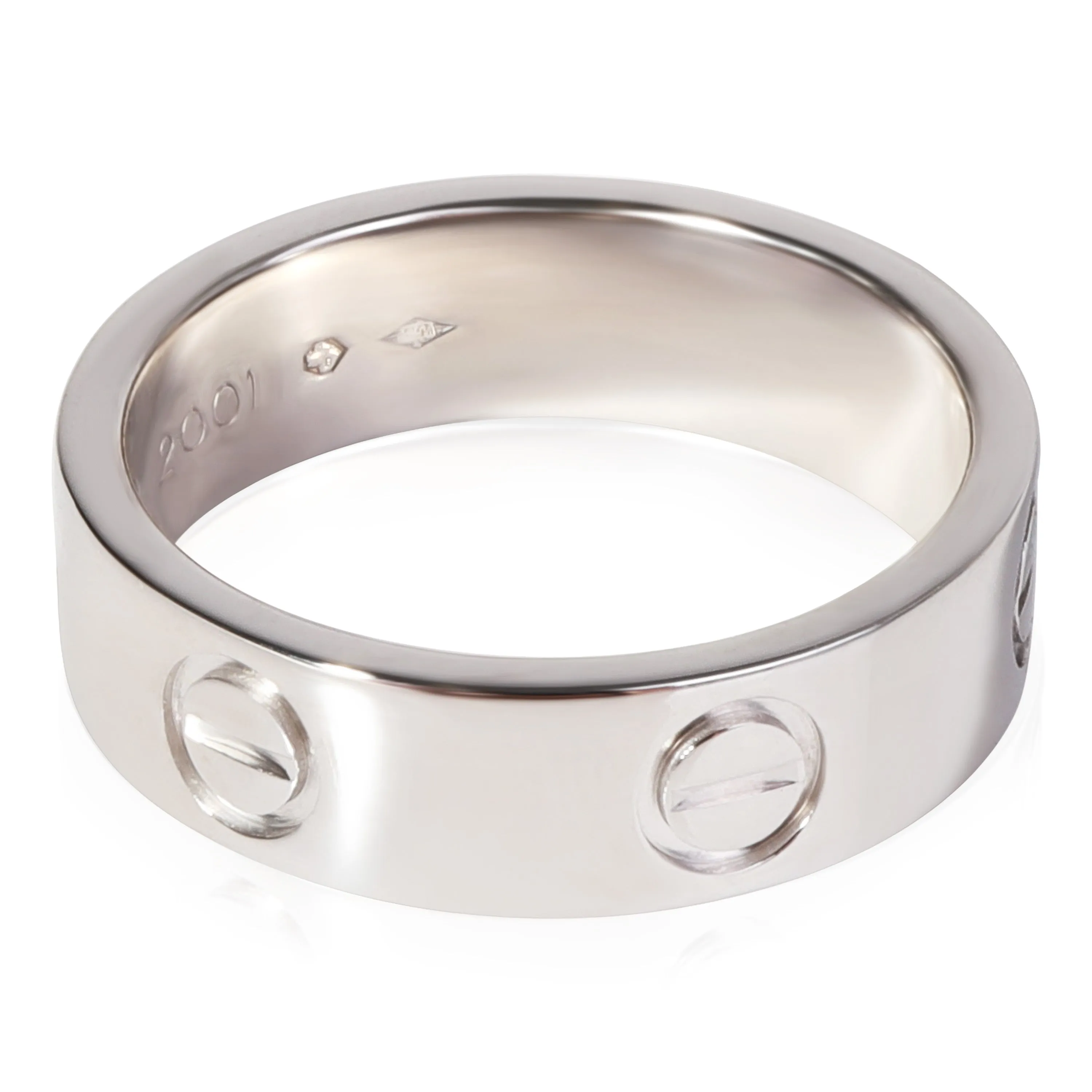 Cartier Love Ring in 950 Platinum