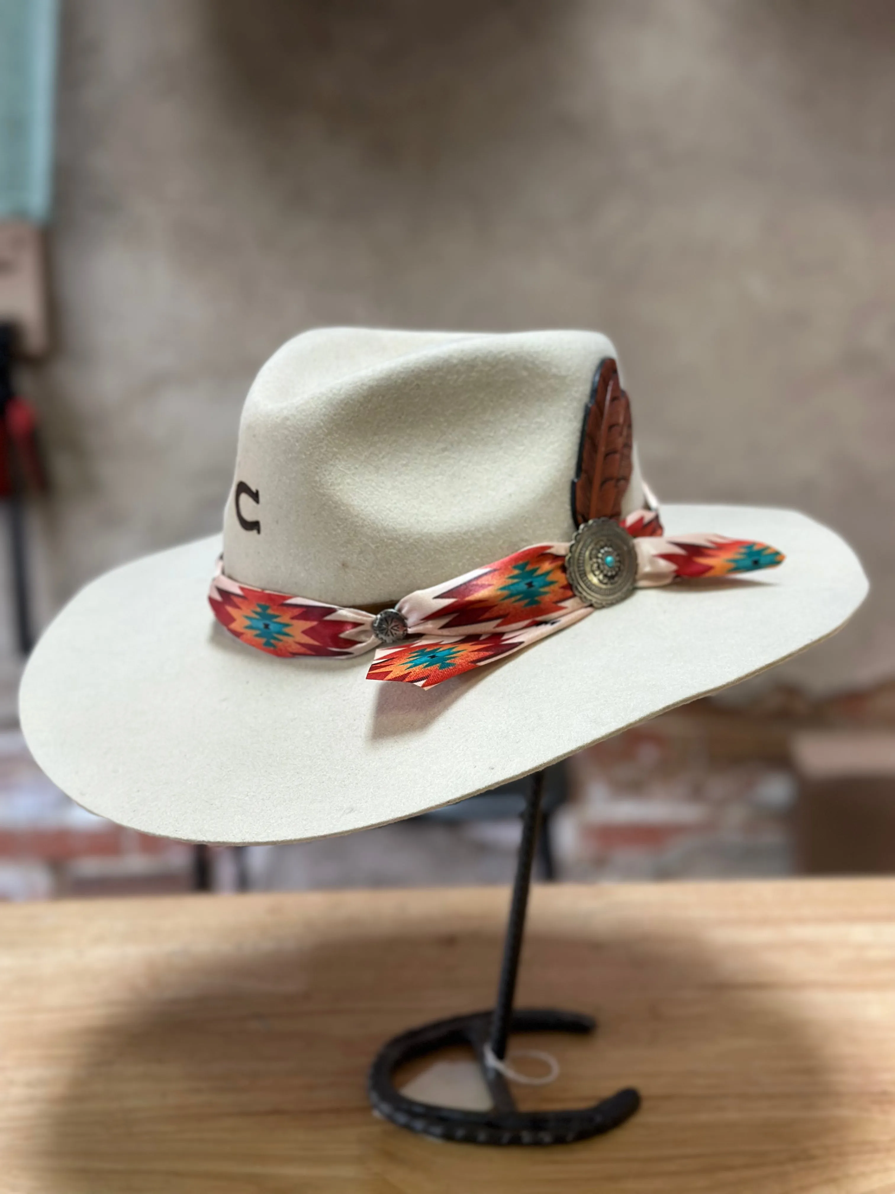 Charlie 1 Horse Navajo Wool Hat