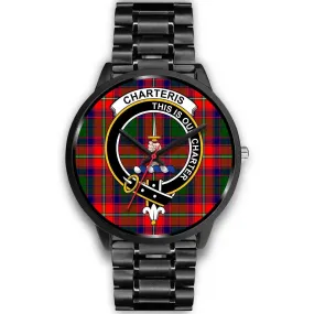 Charteris District Clan Badge Tartan Black Watch