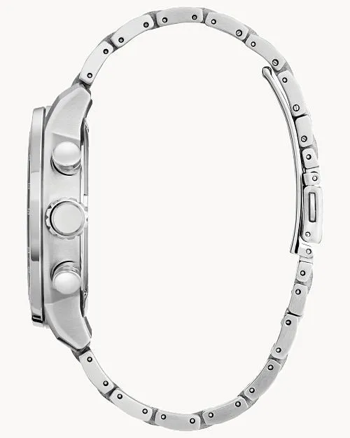 Citizen Brycen Blue Dial Stainless Steel Bracelet Watch CA0850-59L
