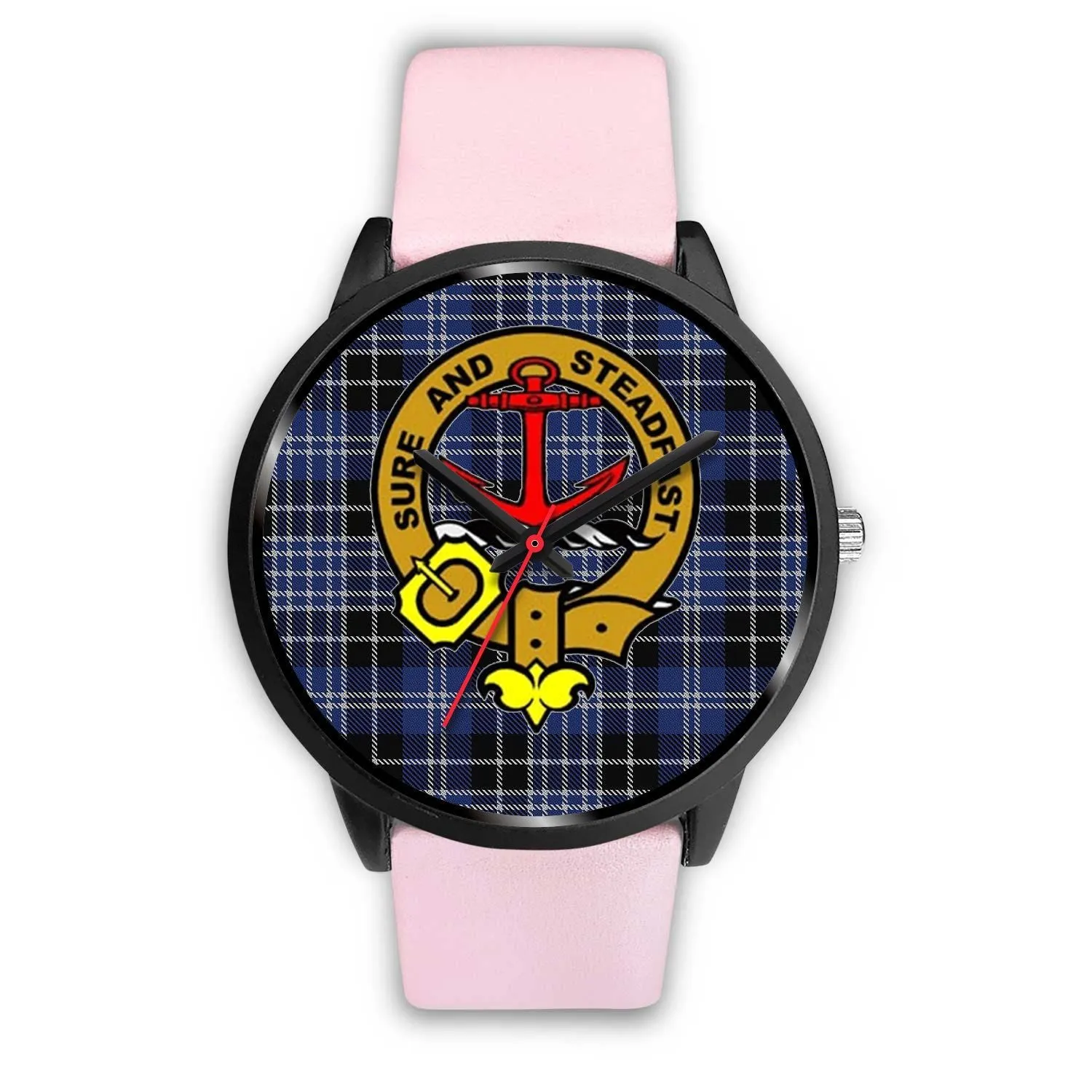 Clark Clan Badge Tartan Black Watch