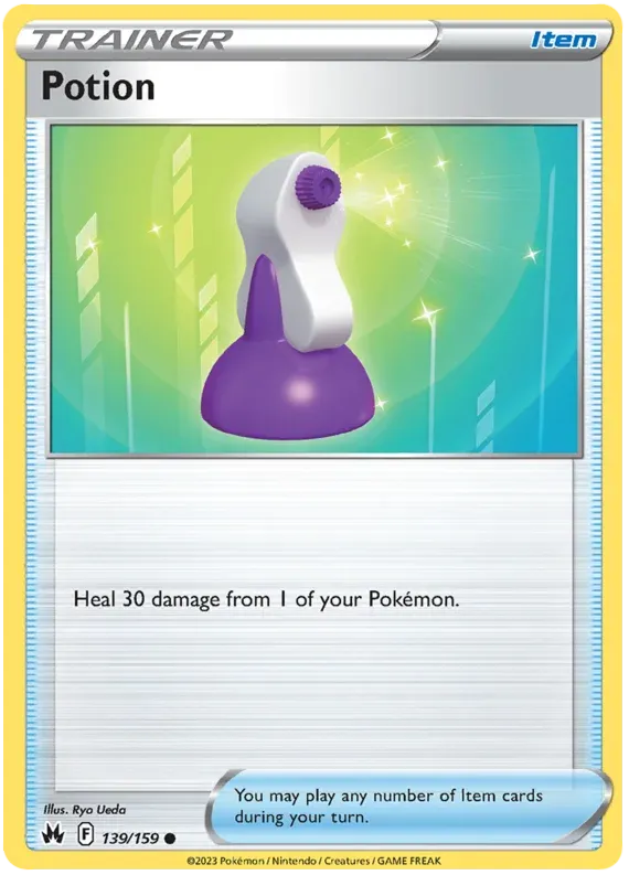 [Collector Troves] Pokemon Sword & Shield Crown Zenith Trainer Potion Card