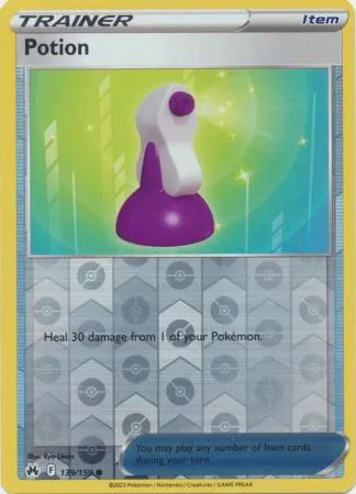 [Collector Troves] Pokemon Sword & Shield Crown Zenith Trainer Potion Card