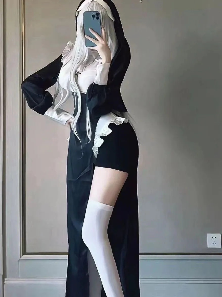 cosplay nun suit  KF83328