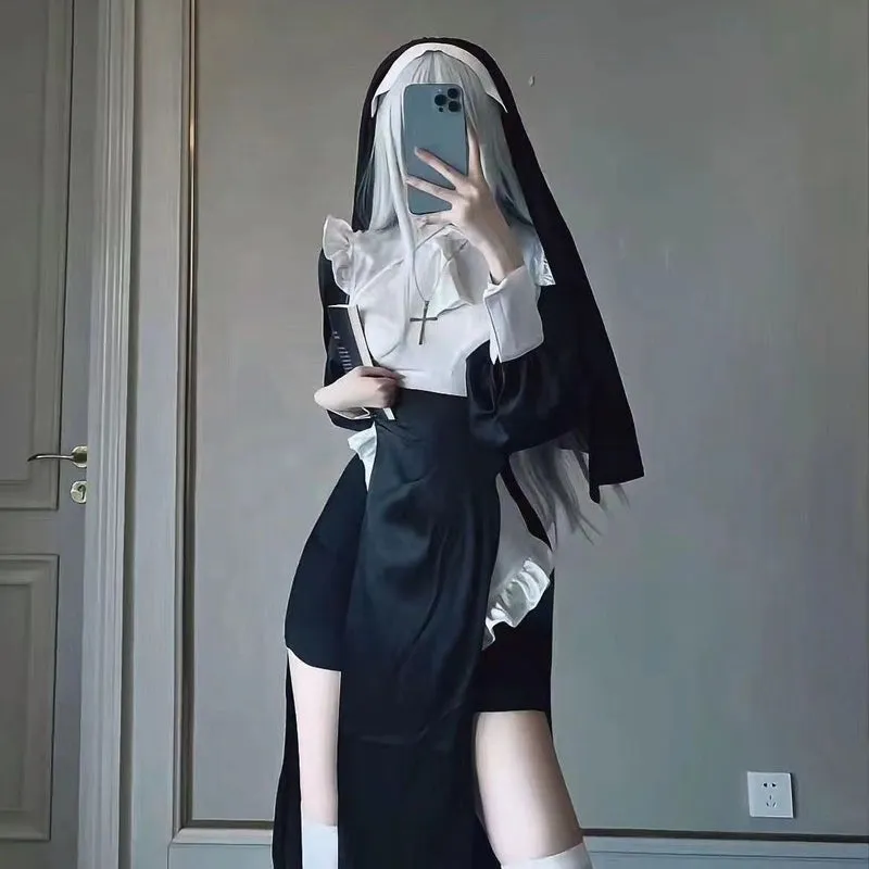 cosplay nun suit  KF83328