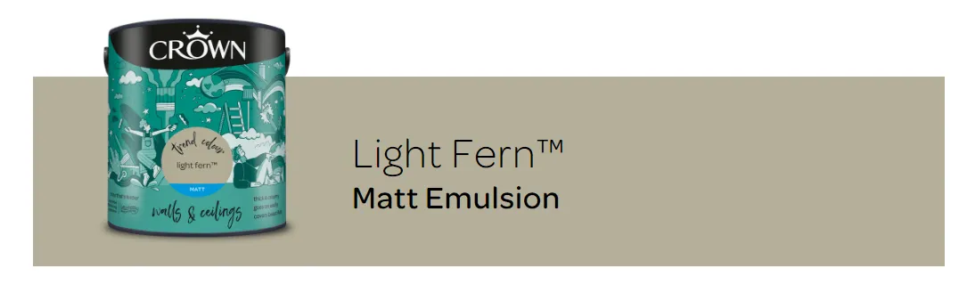Crown Matt Light Fern 40ml