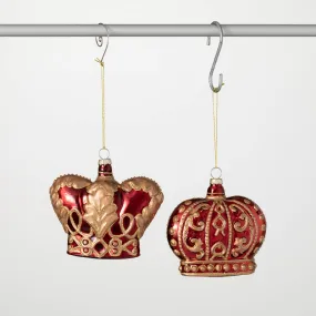 Crown Ornament Set