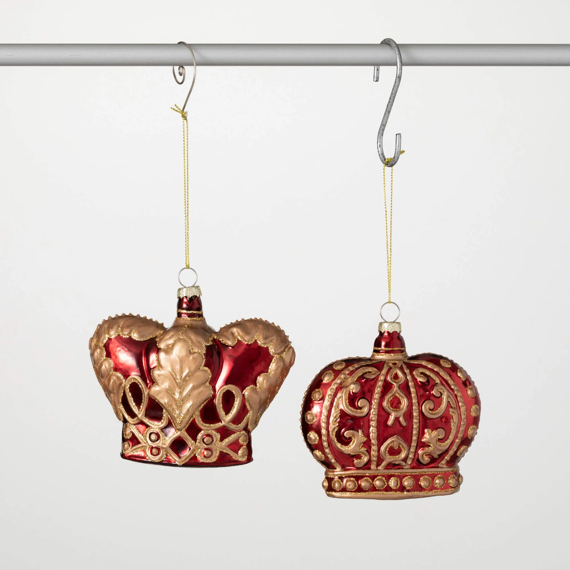 Crown Ornament Set