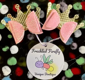 Crown your Princess Hair Clips