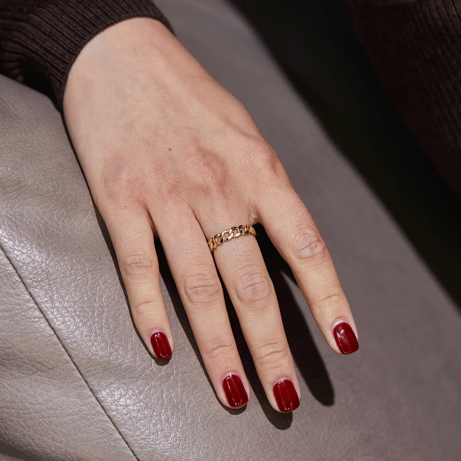 Cuban Curb Link Ring