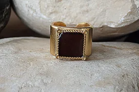 Dark Brown Ring