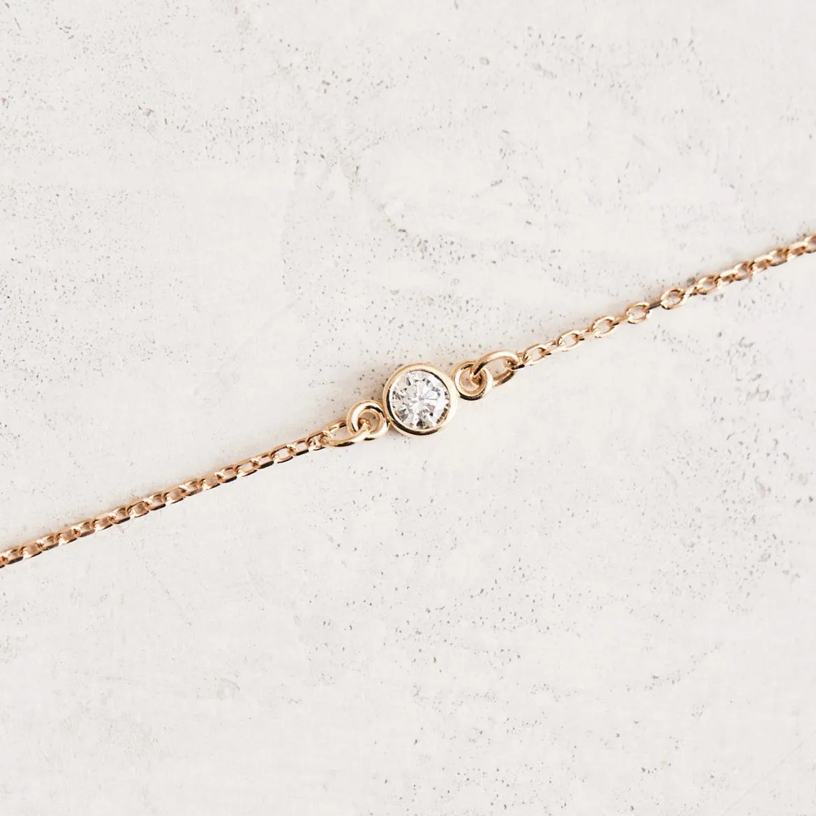 Diamond Bezel Bracelet