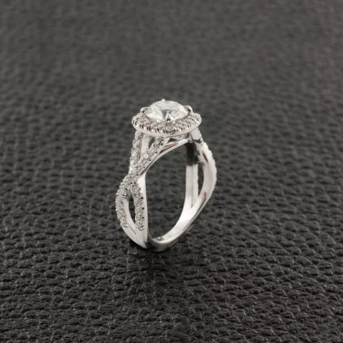 Diamond Engagement Ring with Halo