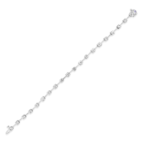 Diamond Knife Edge Bracelet