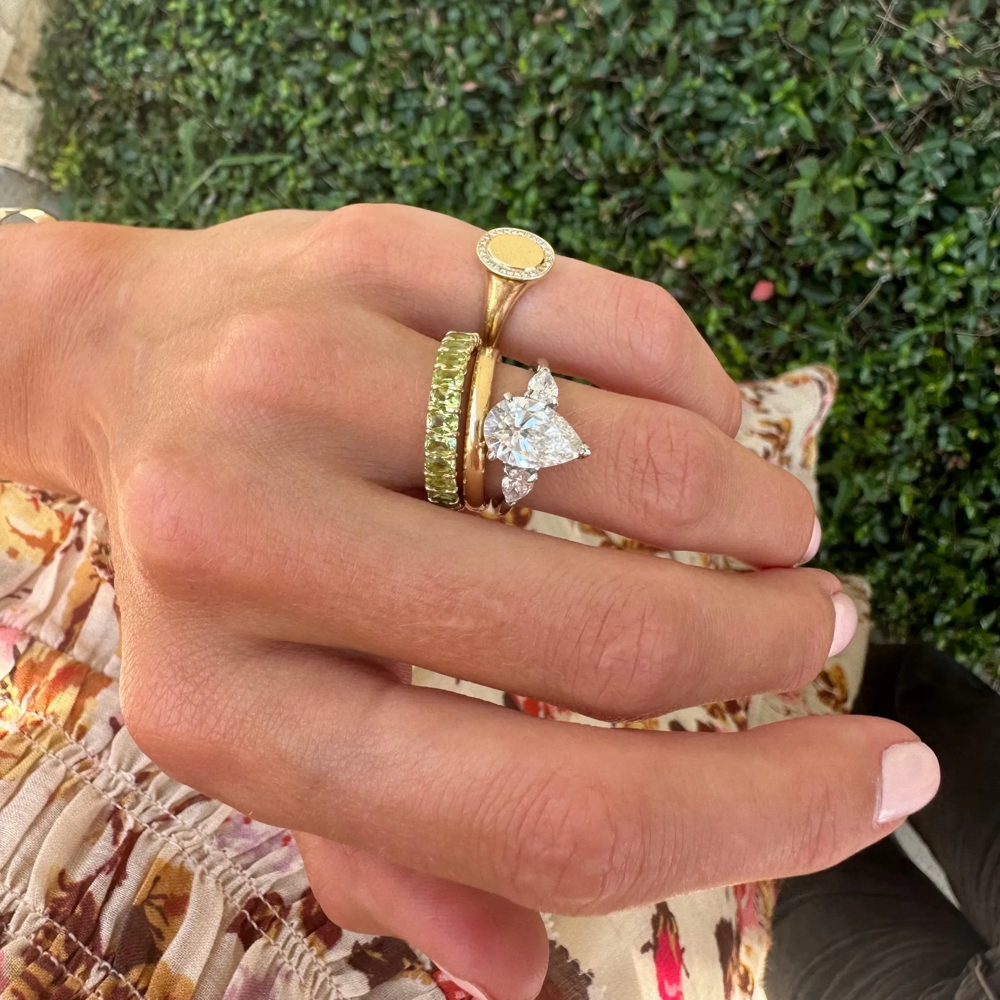 Diamond Signet Ring
