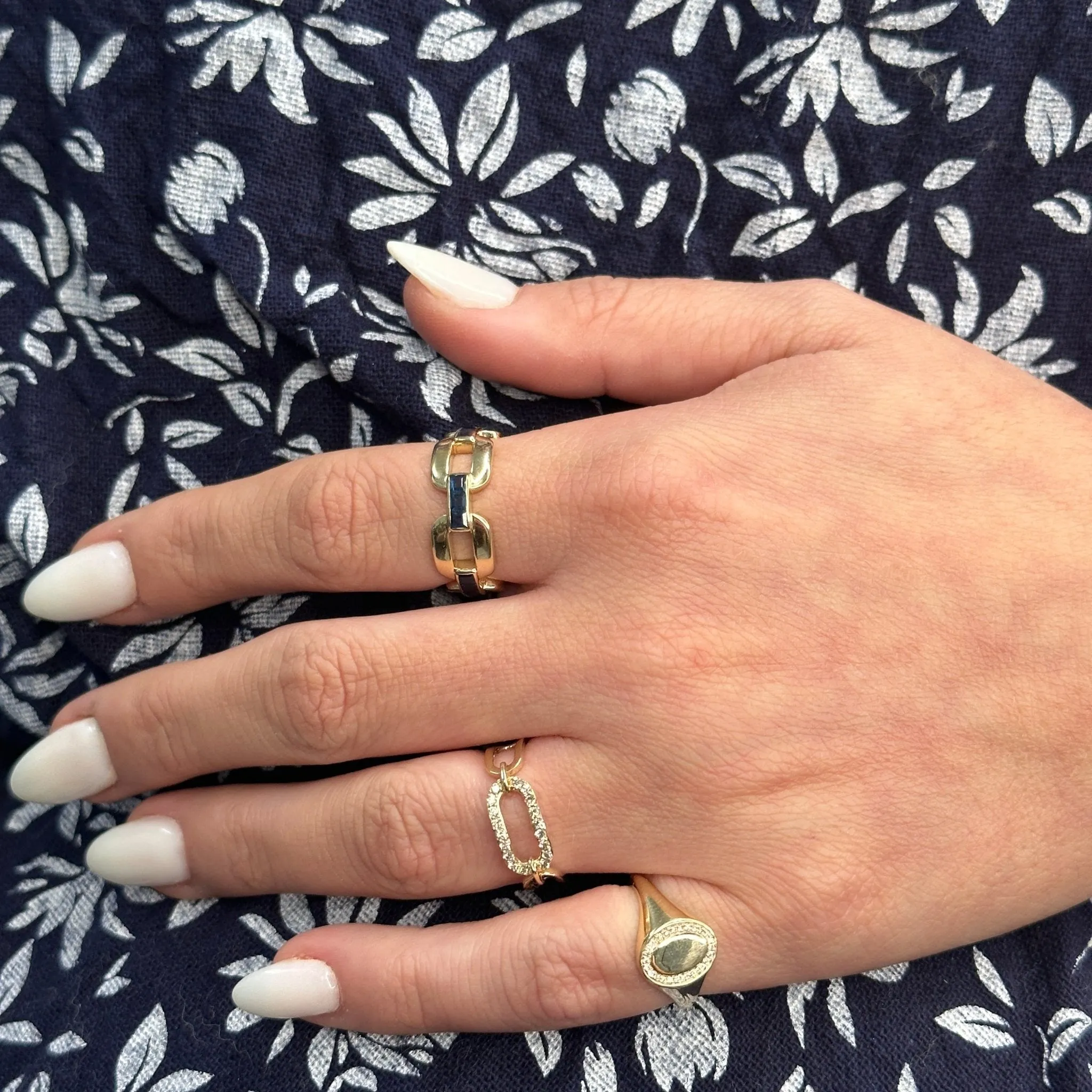 Diamond Signet Ring