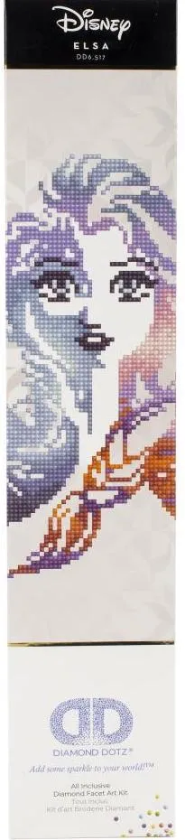 DIY Diamond Dotz Disney Elsa Frozen Cartoon Facet Art Picture Craft Kit