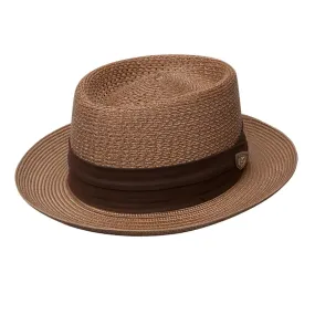 Dobbs Bishop Porkpie Straw Hat