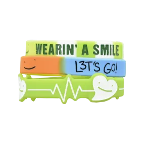 Dream Lets Go Wristbands 3-pack
