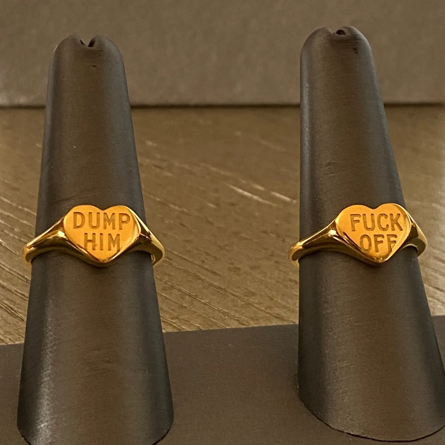 Dump Him Signet Ring