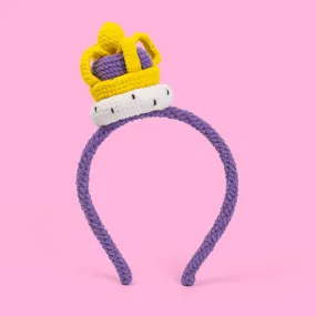 Elegant Crown Headband Crochet Kit