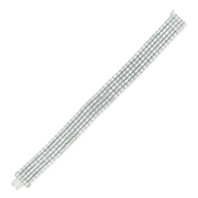 Emerald cut Diamond Bracelet
