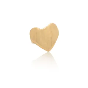 Eros Gold Heart Signet Ring