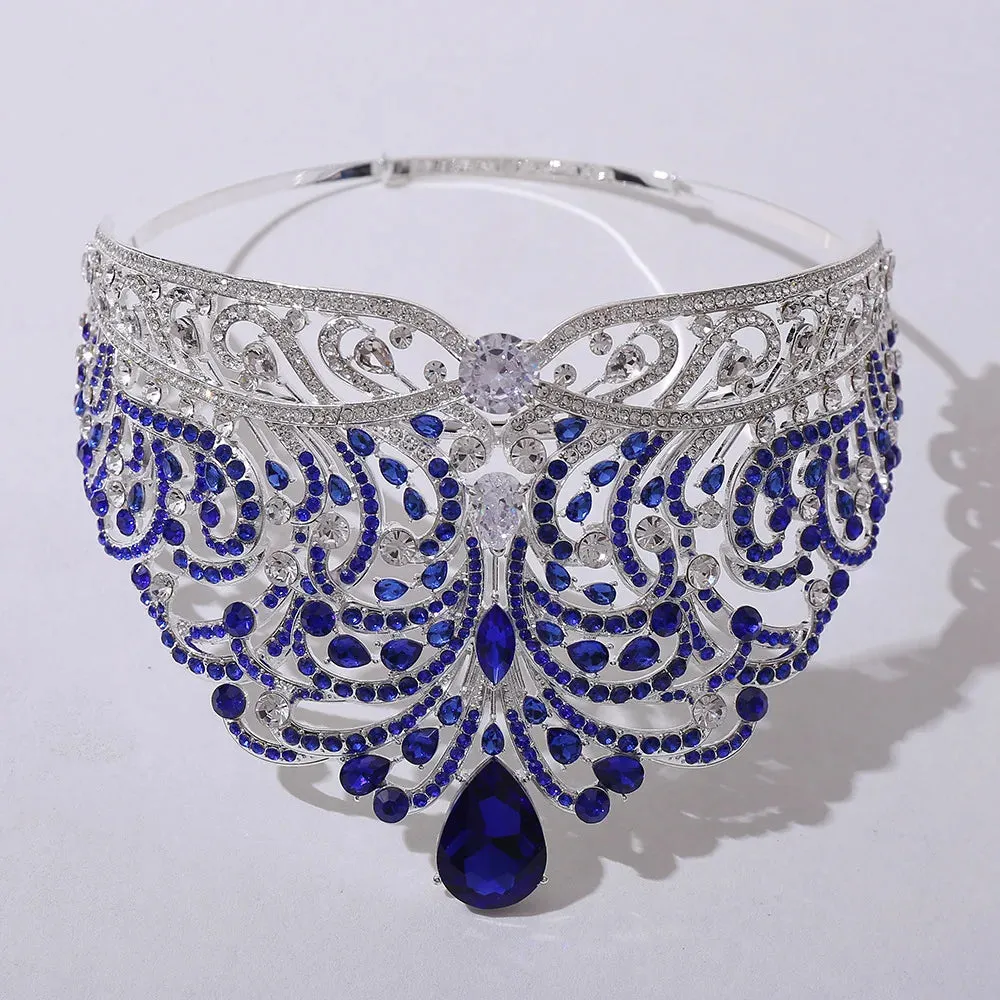 European Royal Miss Universe Crystal Crown-Large Round Tiaras