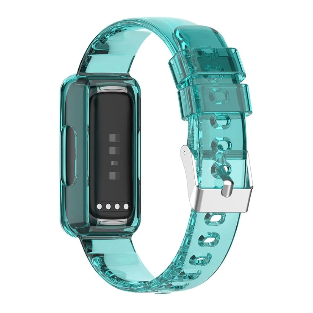 Fitbit Ace 3 / Luxe / Inspire HR clear TPU cover   watch strap - Transparent Blue